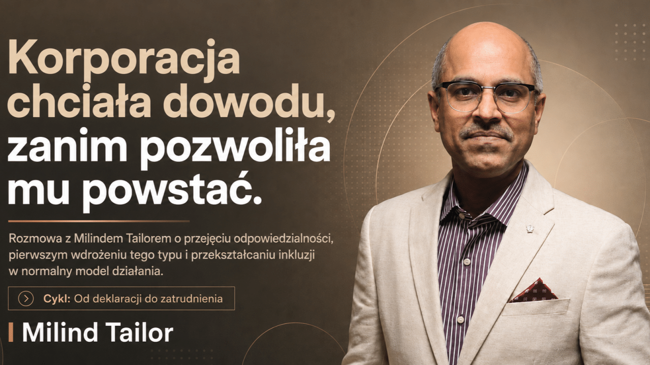 Każdy mógł powiedzieć „jeszcze nie”. Ktoś musiał powiedzieć „ja”